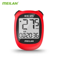 meilan youth edition gps bike computer red color mini gps cycling computer gps cycle computer bike speed meter