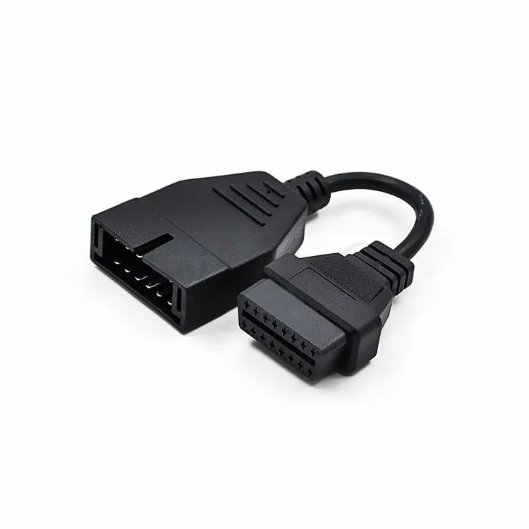 Для GM12 OBD2 Кабель-адаптер для G-M 12 Pin to ODB2 16Pin кабель OBDII разъем OBD1 инструмент