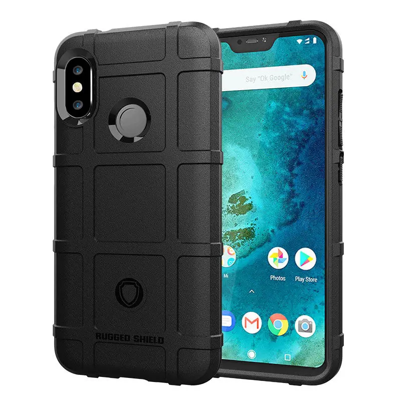 

XiaoMi RedMi 6A Case Fashion Frosted non-slip Frame Airbag Soft Silicone Back Cover For RedMi 6 6A 6 Pro Mi A2 Lite Case Cover