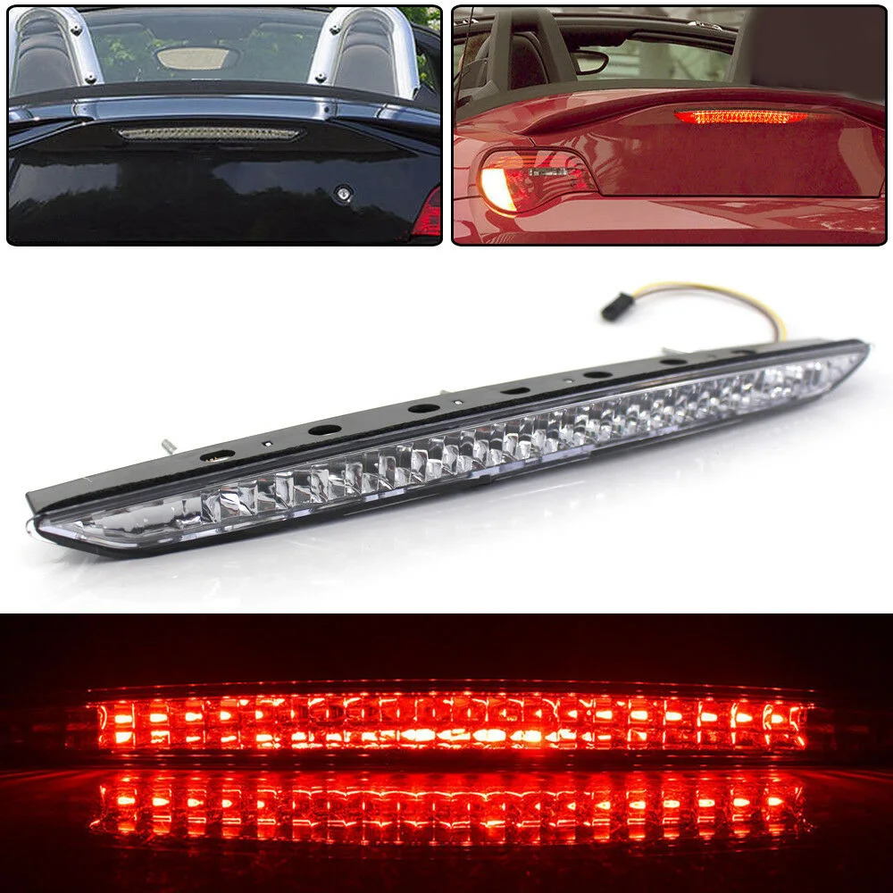 

Red Brake Stop Light Plastic Third 63 25 6 930 246 Super bright LED Shock-resistant Waterproof Tailgate