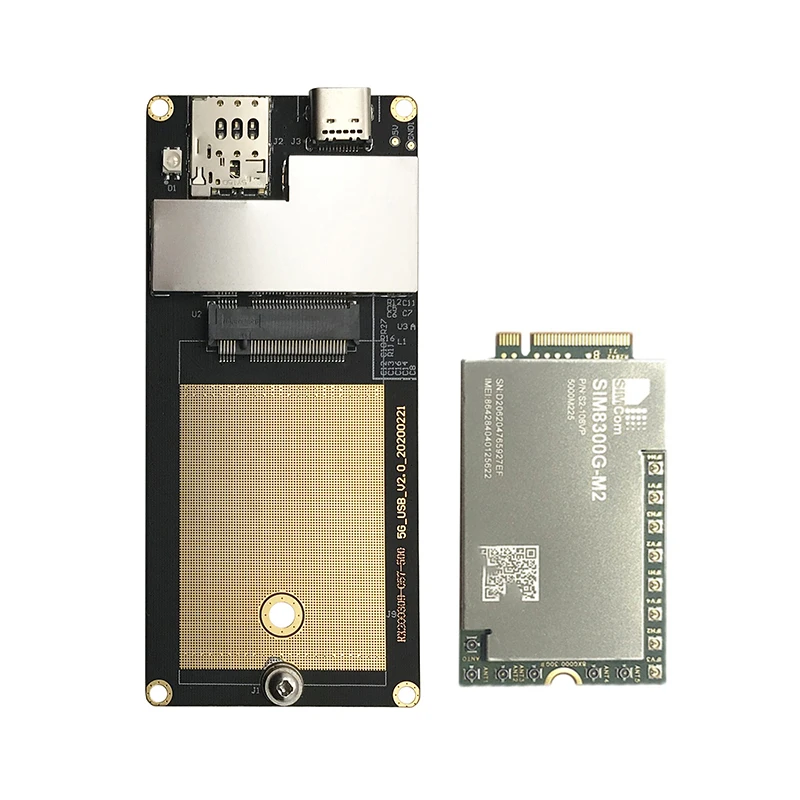 SIMCOM SIM8300G-M2 5G module with USB 3.0 PCIE adapter Multi-Band NR/LTE-FDD/LTE-TDD/HSPA+ |