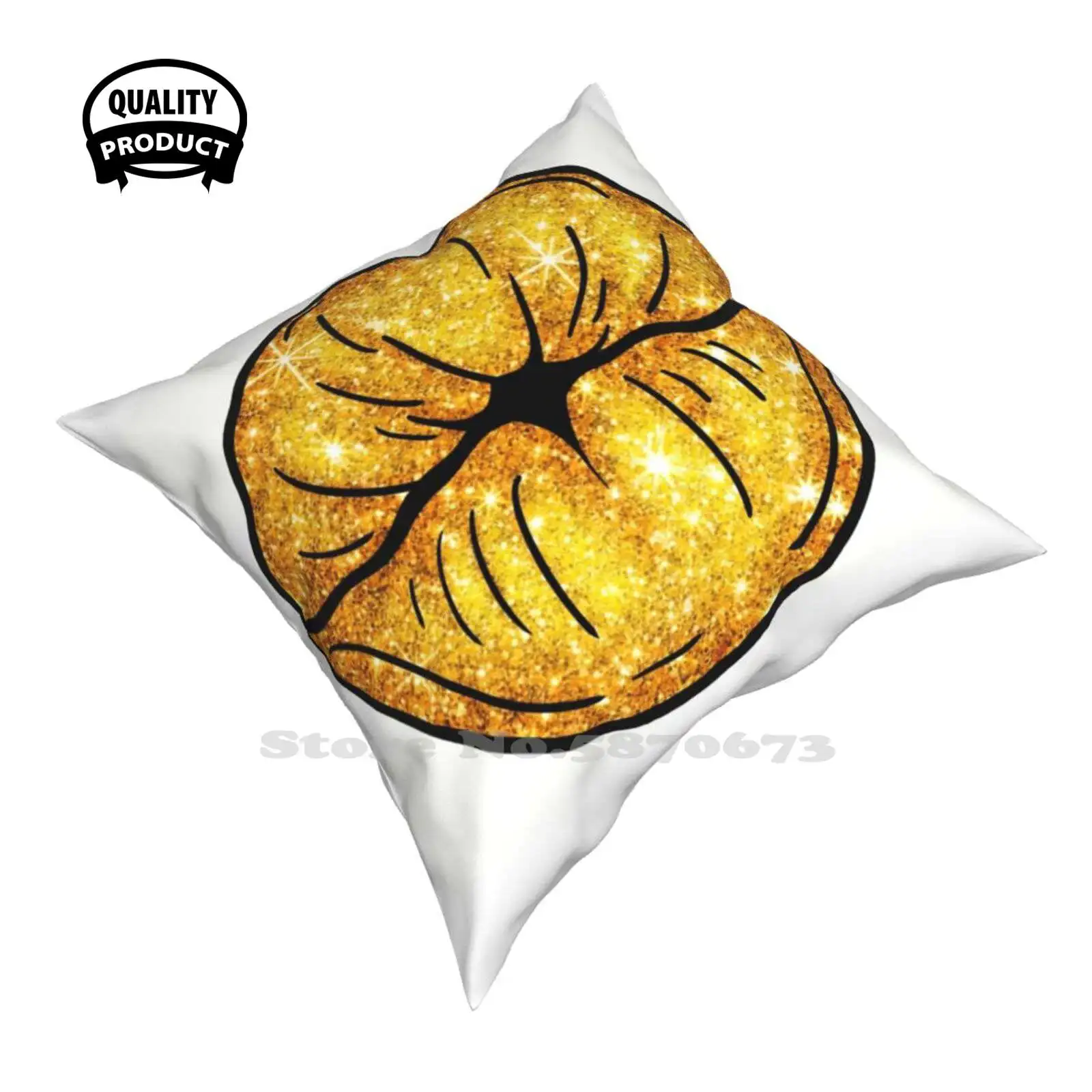 Блестящая подушка для губ наволочка блестящие губы рот сексуальный красный