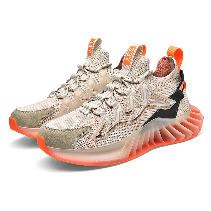 

Sneakers Men Shoes Fashion Breathable Blade Bottom Platform Trainers Male Zapatillas De Hombre Breathable Chunky Sneakers Men