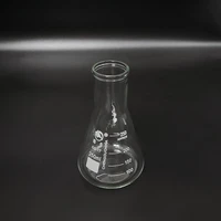 3pcs big b conical flaskwide spout with graduationscapacity 250mlo d of neck 35mmerlenmeyer flask with normal neck