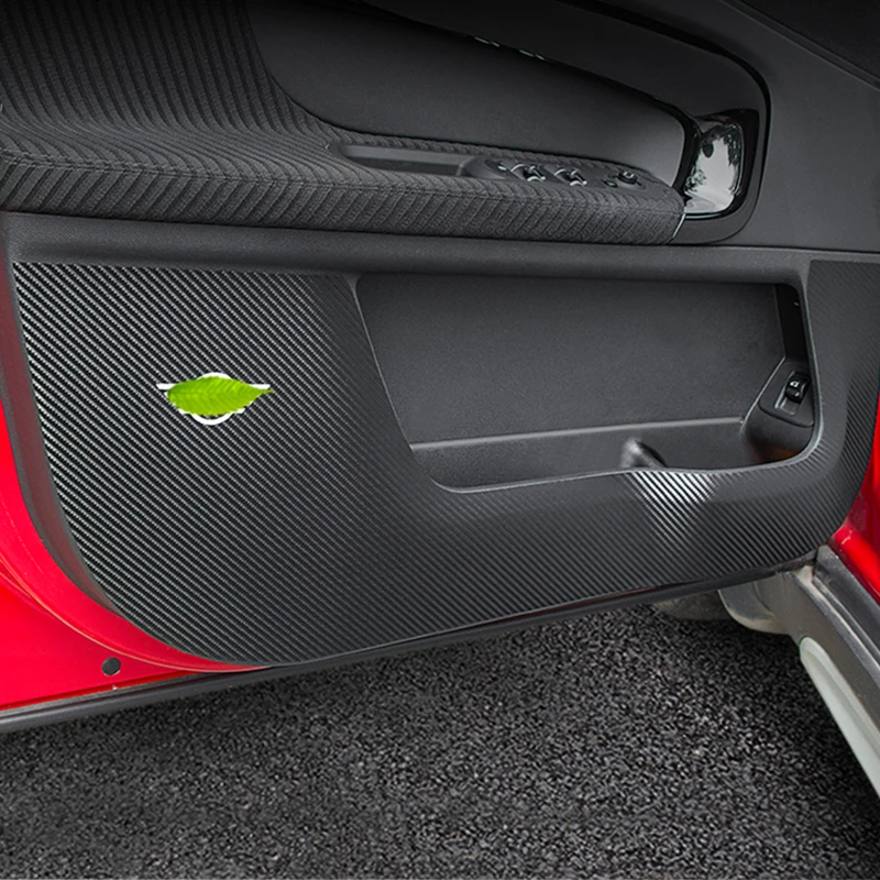 car door panel protection sticker interior decoration scratchproof mat for bmw mini cooper s f54 f55 f56 f60 r56 r60 car styling free global shipping