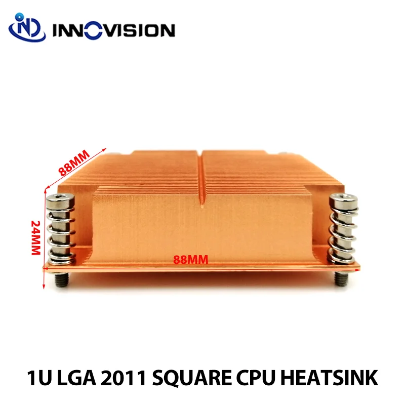 Кулер Для процессора LGA2011 квадратный пассивный радиатор для Intel®Ксеон®E5-1600, E5-2600& E5-4600 серии