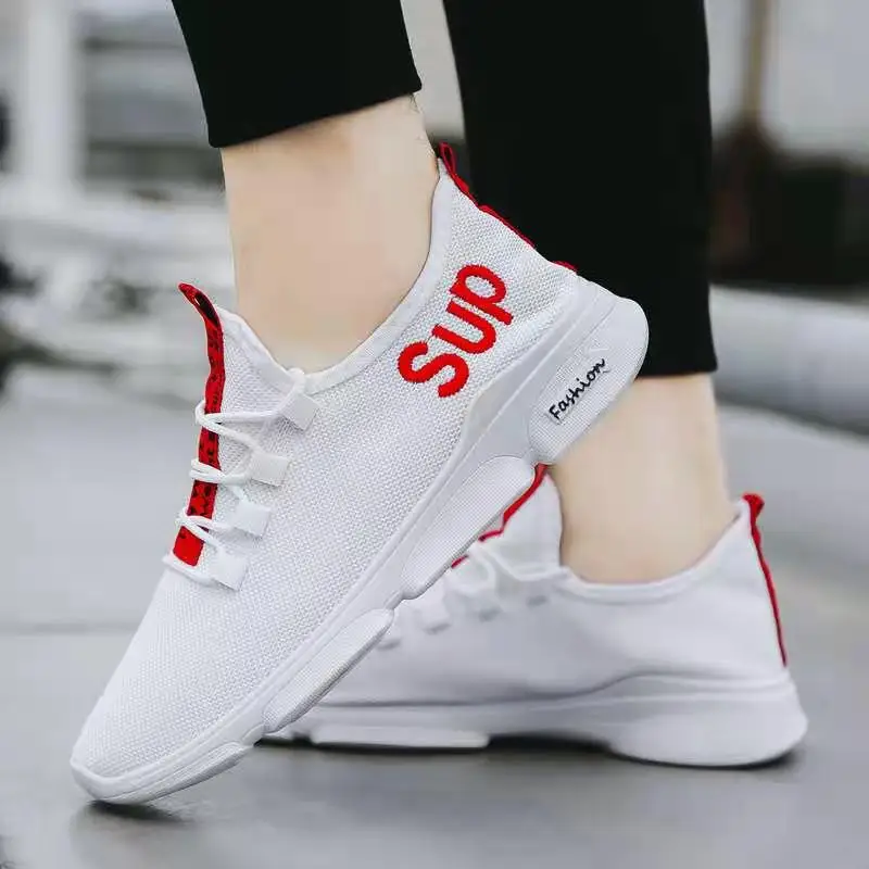 

Fashion Sports Men's Casual Shoes Lightweight Breathable Sports Running Vulcanized Shoes