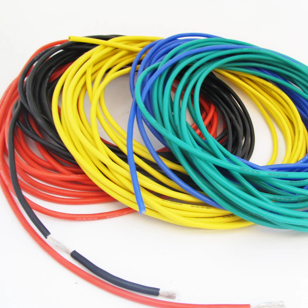 50 метров 16awg гибкий мягкий силиконовый провод оловянный медный Радиоуправляемый