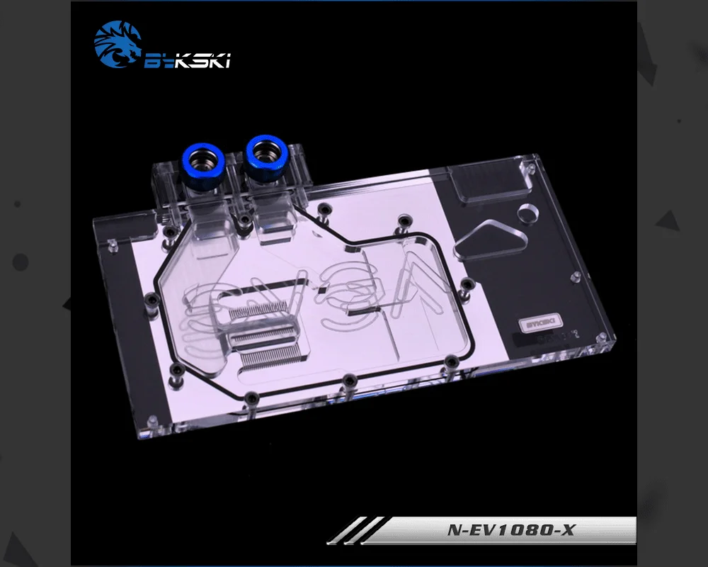 Bykski N-EV1080-X, полное покрытие видеокарты блок водяного охлаждения RGB/RBW для EVGA GTX1080/1070 8G FTW