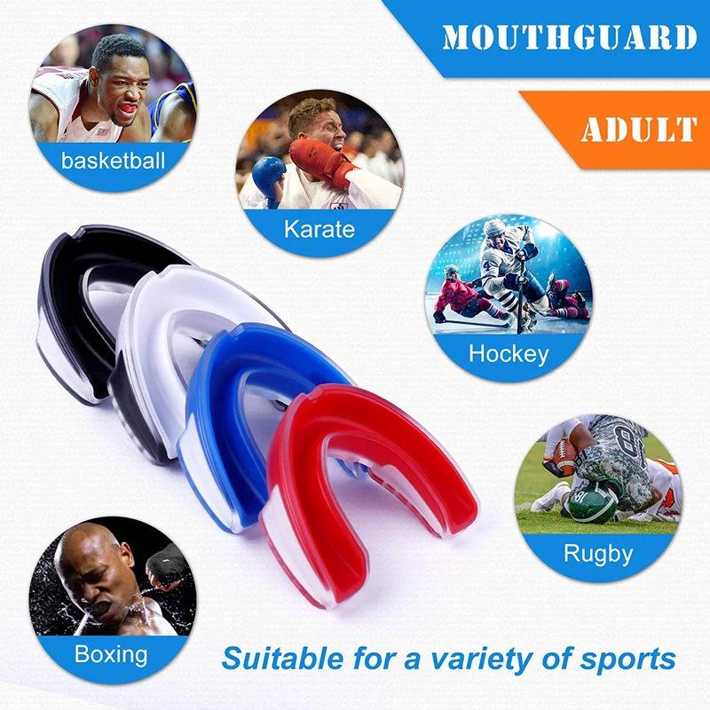 Боксерское оборудование для рта мягкая защита зубов EVA защитные аксессуары