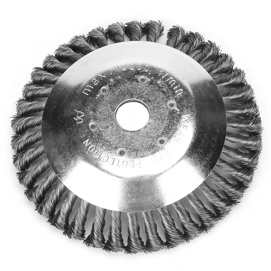 Скребок для газонокосилки Chainmail 8 дюймов новая Универсальная вращающаяся щетка