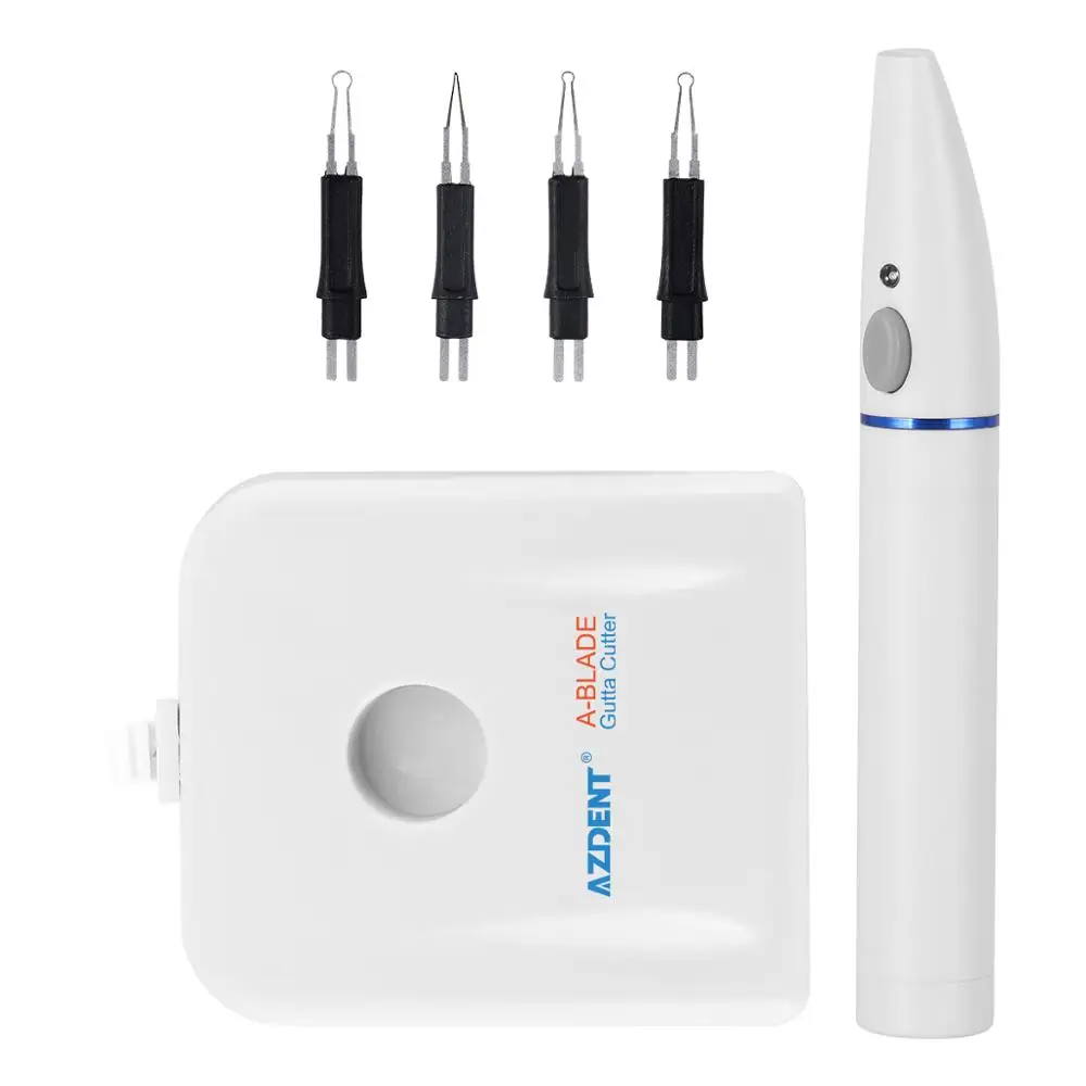 Azdent Dental Wireless Gutta Percha Tooth Gum Cutter With 4 Tips |