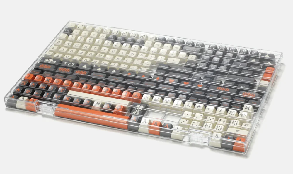 Cherry DSA keyCap-ящик для хранения прозрачный пластиковый ящик механической клавиатуры