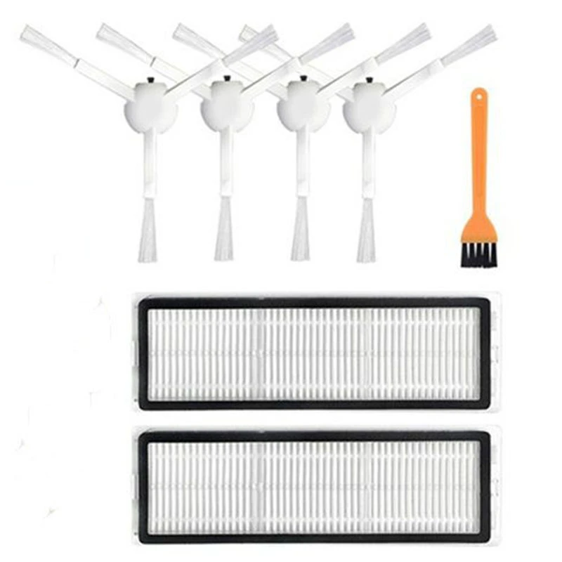 

7 Pcs Filters Side Brush Cleaning Tool Brush Kit Replacement for Xiaomi Dream F9 Robot Vacuum Cleaner Accessories