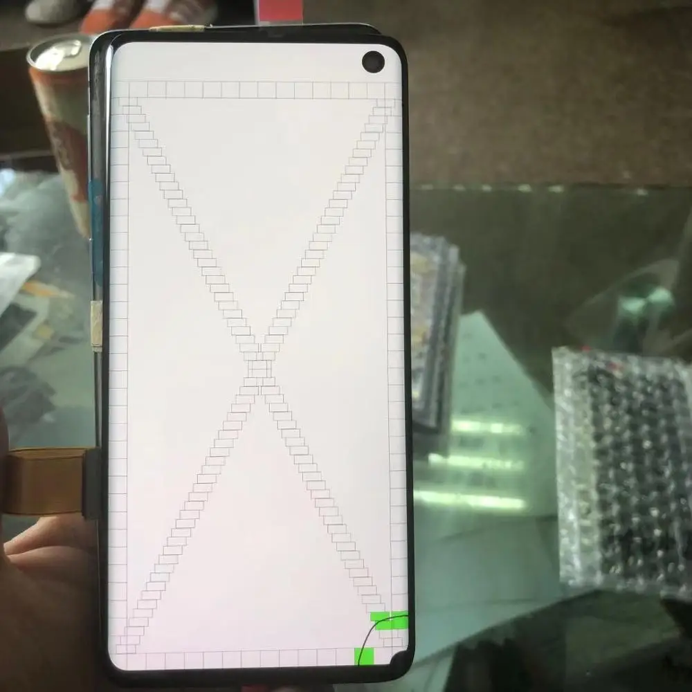 6 1 &quotс дефектом оригинальный ЖК-дисплей для SAMSUNG Galaxy S10 G973 SM-G973F/DS G973U G973F дисплей и