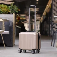 l23ys high quality pu material mens business suitcase womens roller fashion suitcase