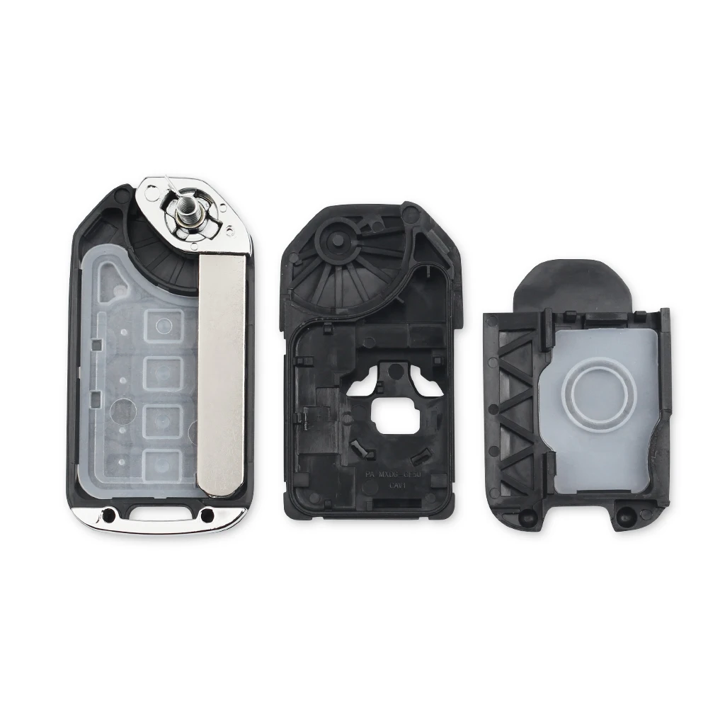 Запасной оригинальный ключ KEYYOU для Honda Civic Accord City CR-V Jazz XR-V Vezel HR-V FRV 3 кнопки корпус