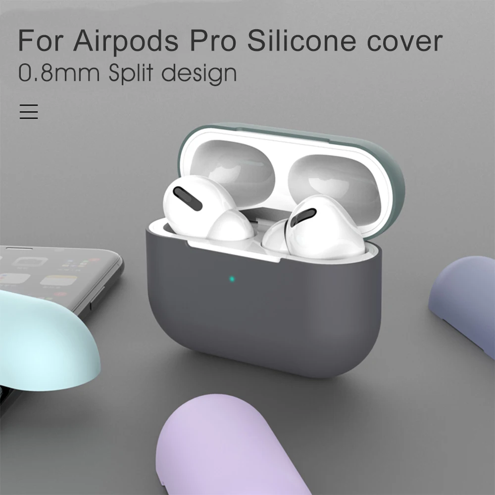 Чехол с полным покрытием 2 защитный чехол для Apple Airpods pro Bluetooth наушников мягкий 3 Pro