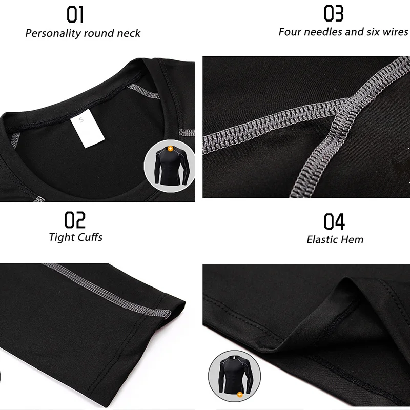 Facecozy мужские эластичные футболки для йоги с длинным рукавом быстросохнущие топы