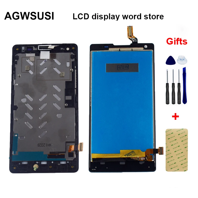 ЖК-дисплей для huawei Ascend G700 ЖК-дисплей Дисплей G700-T00 G700-U00 G700-U10Monitor+ Сенсорный экран планшета Сенсор Панель Ассамблеи+ рамка
