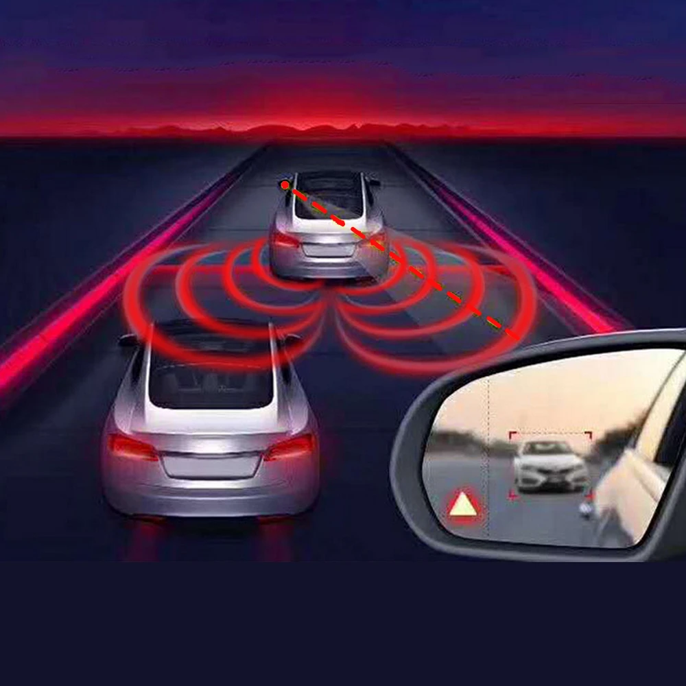 $63.91 BSD Car Blind Spot Detection System Car Intelligent System Blind Spot Warning Monitoring System Sensor In The Car 10M/20M