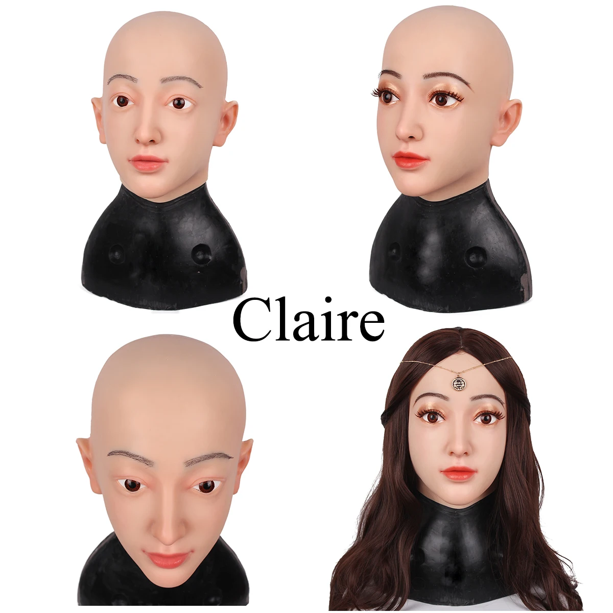 Для наращивания на всю голову маска для трансвеститов перетащите Queen