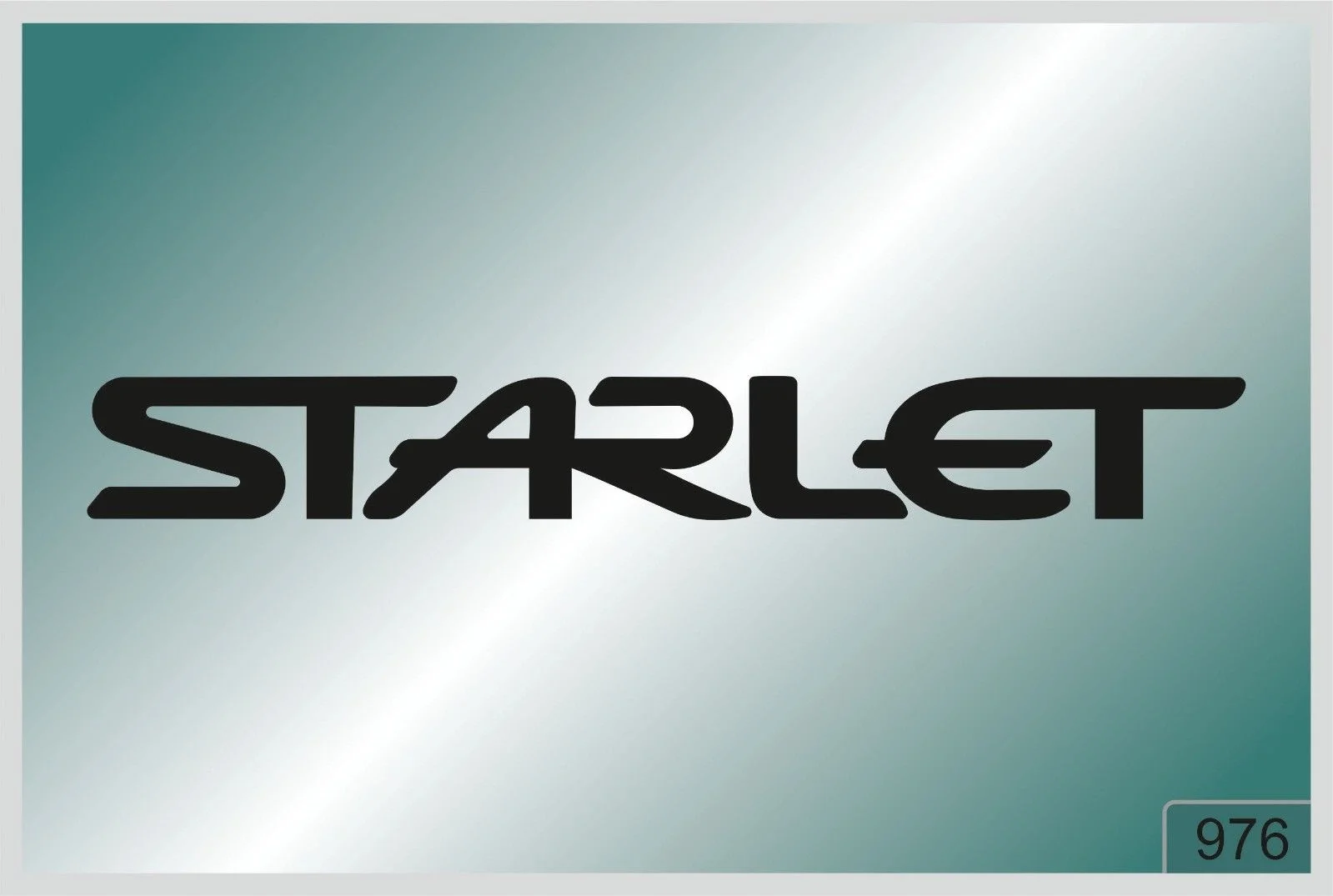 Для Starlet 2 шт. Наклейки Высококачественные наклейки Разные цвета 976|Наклейки на