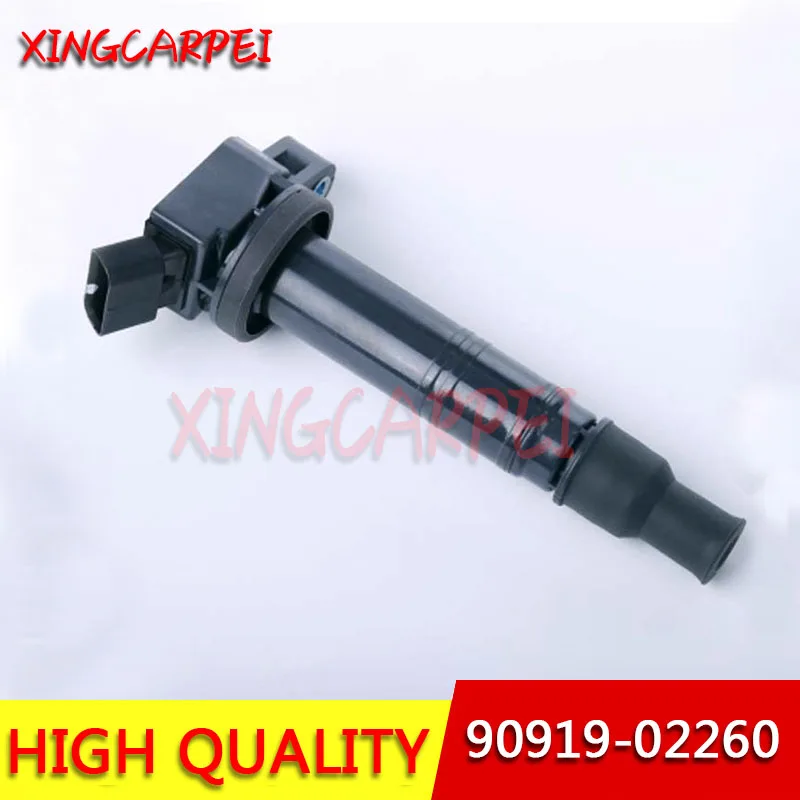 90919 02260 1 шт. Авто катушки зажигания для Toyota 4runner Tacoma Scion xB Lexus ISF 2010 2014 9091902260|Катушка