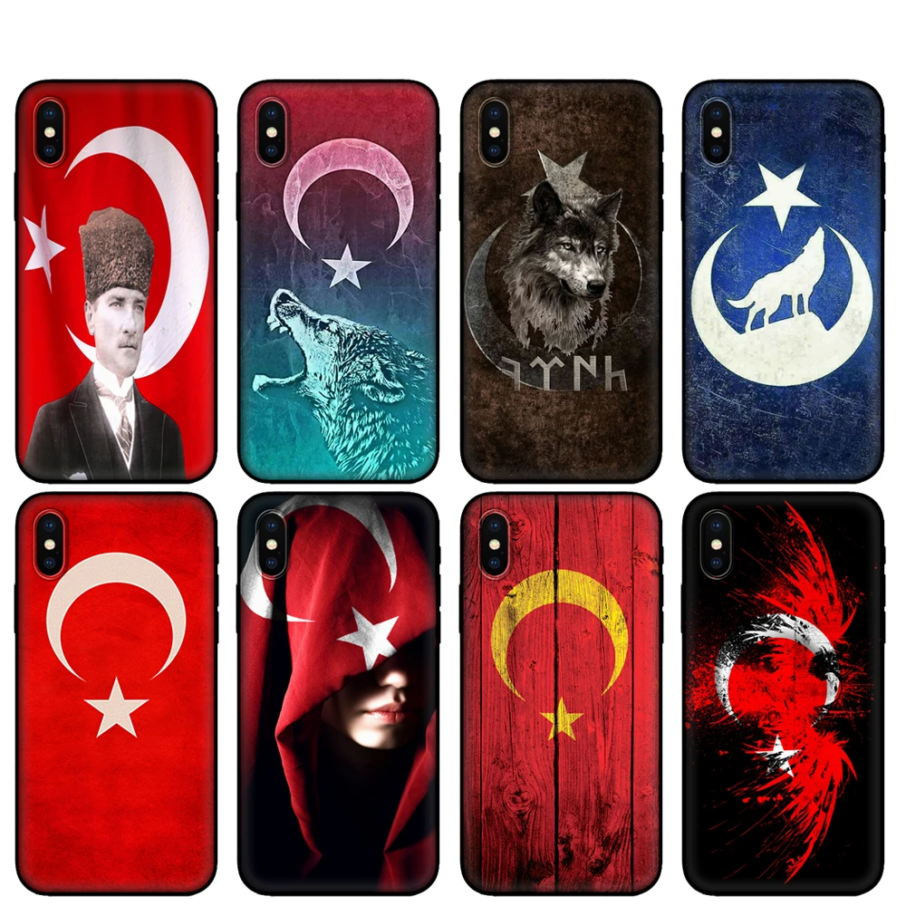 Черный чехол из ТПУ для Samsung Galaxy A50 50S A30S A10 A01 A11 A21S A31 A41 A51 A71 M21 M30S S10 LITE с турецким