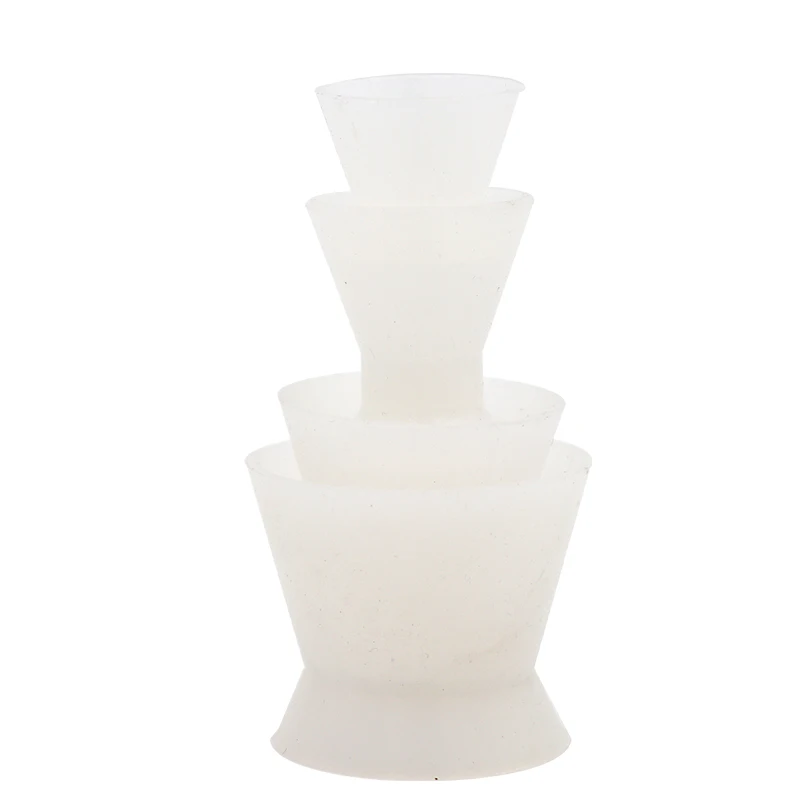 4 шт./компл. Стоматологическая посуда для перемешивания самозатвердевающие чашки