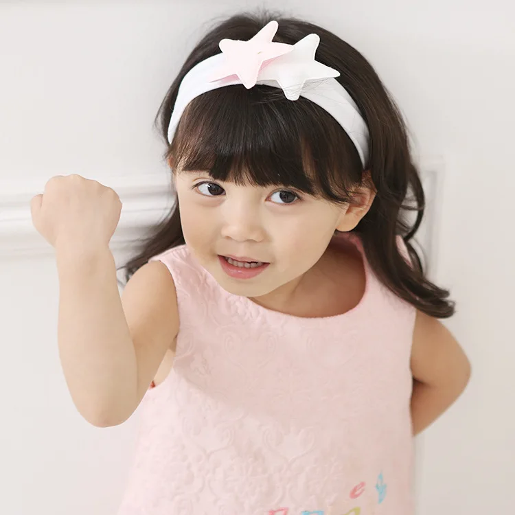 Newborn Baby Girls Cute Star Headbands Bandana Scarf Hair Band Infant Toddlers Headwrap Bebe Knot Headwear Head Accessories | Детская