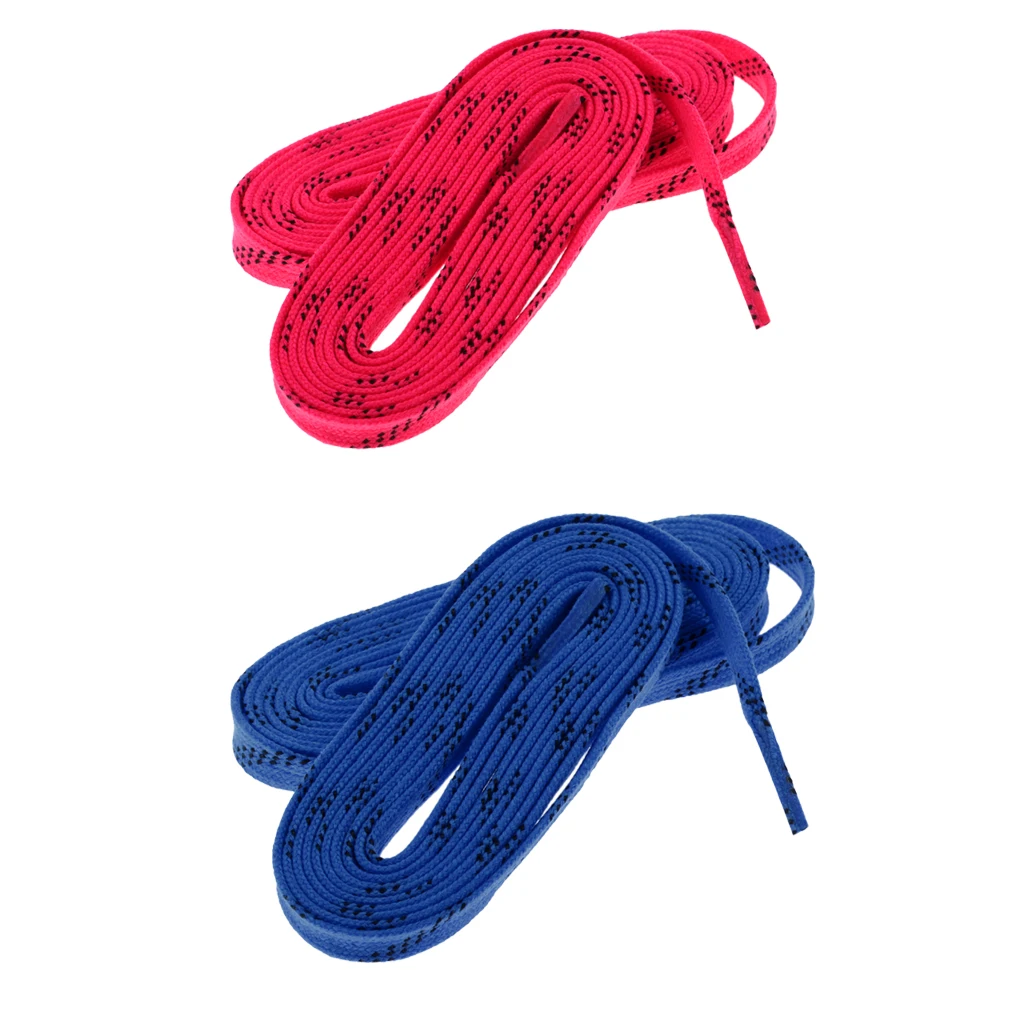 2 пары шнурков для катания на коньках профессиональные аксессуары длина 275