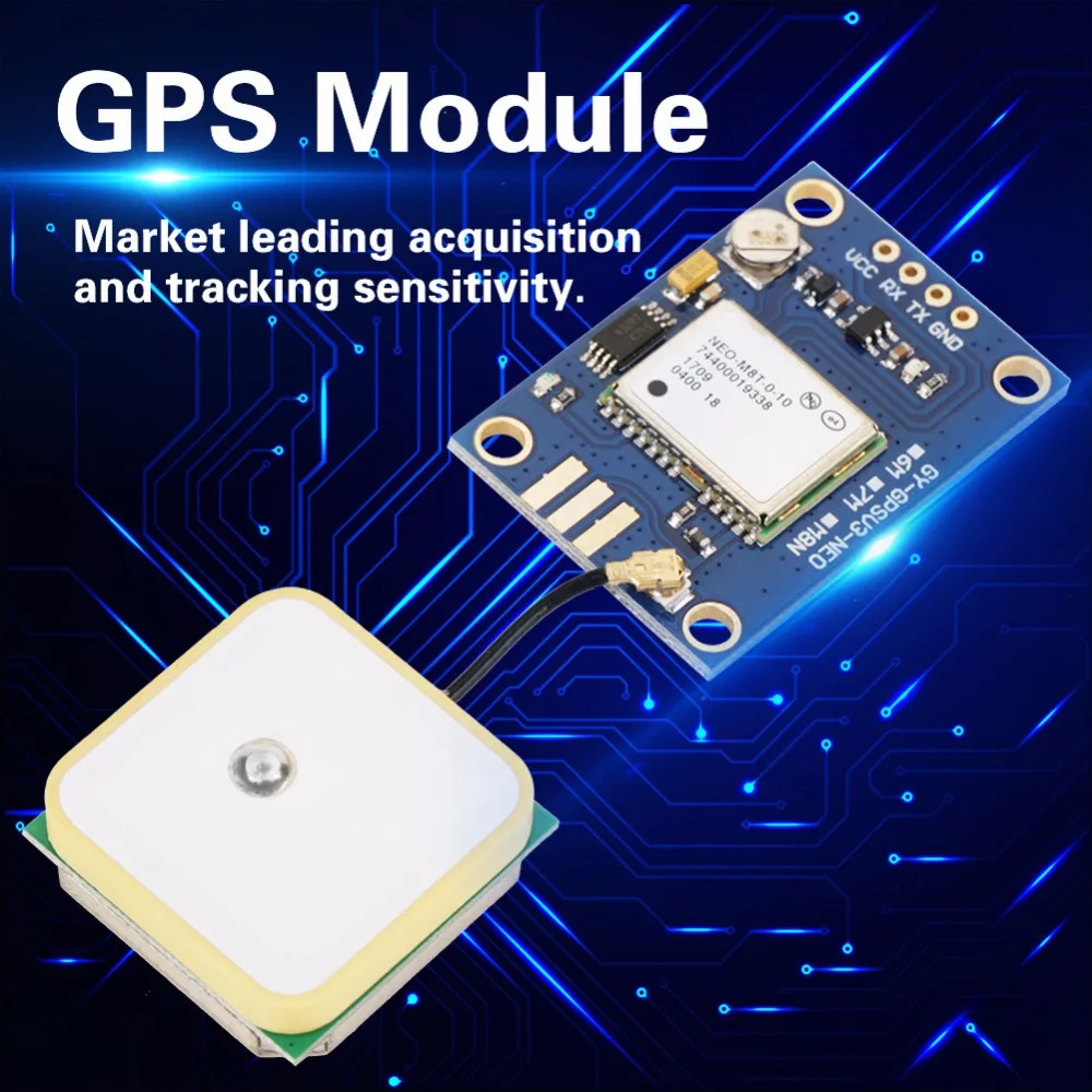 Привет-Качество GY-gps V3-M8T NEO-M8T ГЛОНАСС GNSS gps антенна модуль для LEA-5T LEA-6T NEO-6 часть инструмента аксессуар
