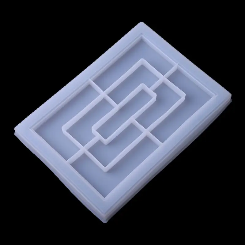 

Crystal Epoxy Resin Mold Casting Silicone Mould Handmade Craft Decor Making Tool