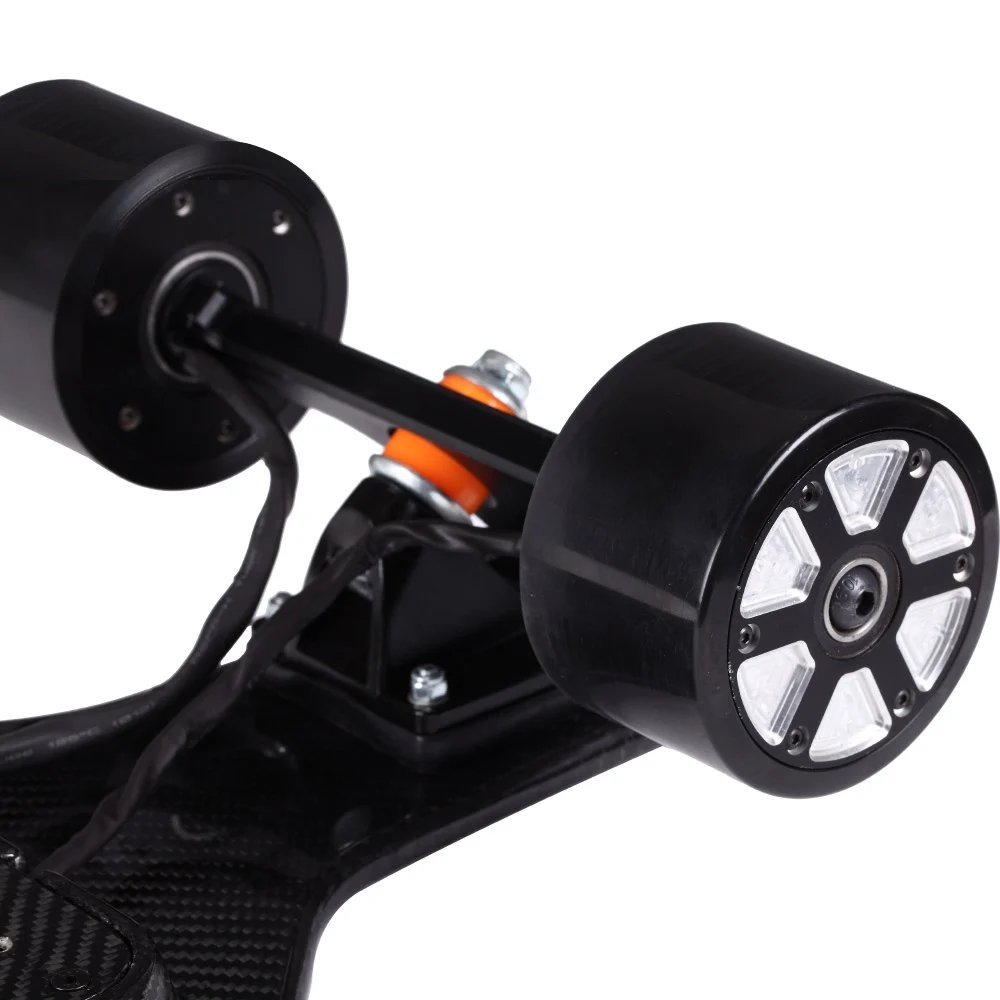 

Carbon Fiber Electric Board Skateboard Dual Hub Motor E Longboard