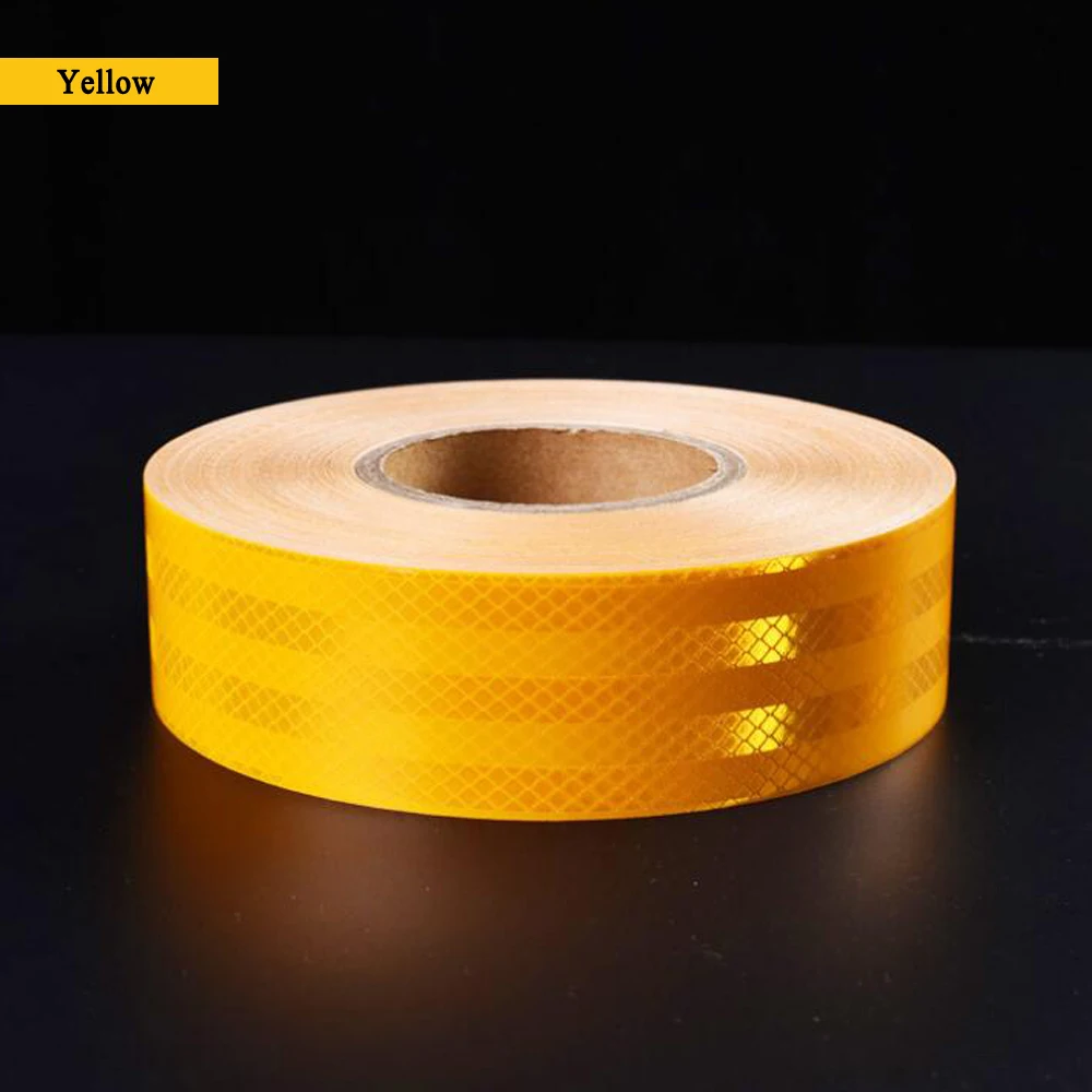 

5cmx50m/Roll Trucks Trailers Accessories Reflective car Stickers Adhesive Tape For Safety