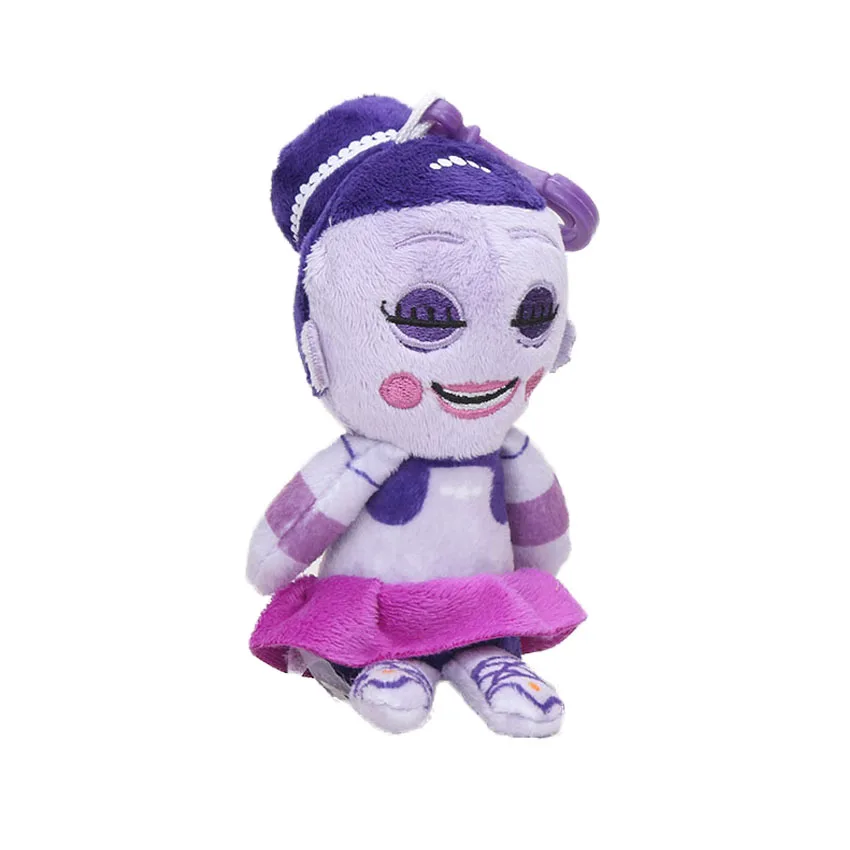 Ballora 15 см FNAF игрушки Five Nights At Freddy's 4 плюшевая подвеска Mangle Foxy Chica Bonnie Золотой кошмар Фредди Fazbear брелок игрушка - Цвет: Ballora