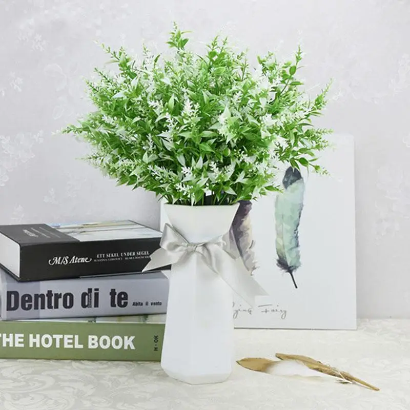

Artificial Plant Decorative Fake Greenery Bush Faux Plants Decoration for Home Office Table Wedding Party Decoration