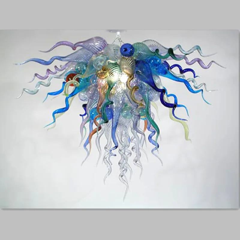 

LR414-Free Shipping Elegant Decoration Hand Blown Glass Lighting Gothic Chandelier