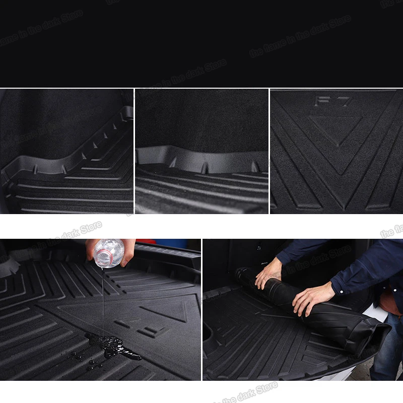 Lsrtw2017 Кожаный Автомобильный багажник грузовой лайнер коврик для багажника Haval F7