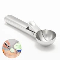 ice cream scoop home kitchen tool stainless steel handle spoon fruit candy ice ball maker scoop kitchen gadgets accessories