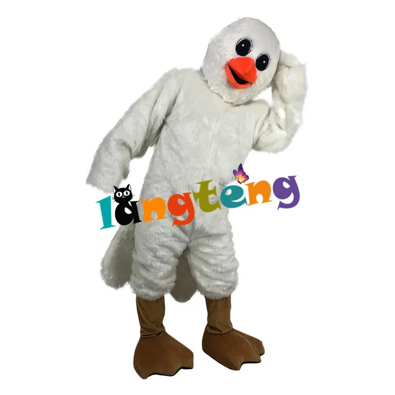 

1213 Pigeon Dove Mascot Costume Cartoon Set Cosplay Party Adult Carnival Party