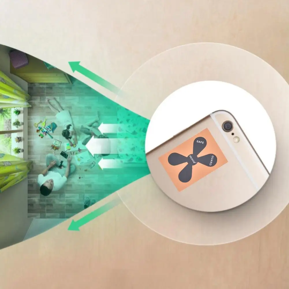 10 шт. квантовый щит наклейка на мобильный телефон для смартфона анти