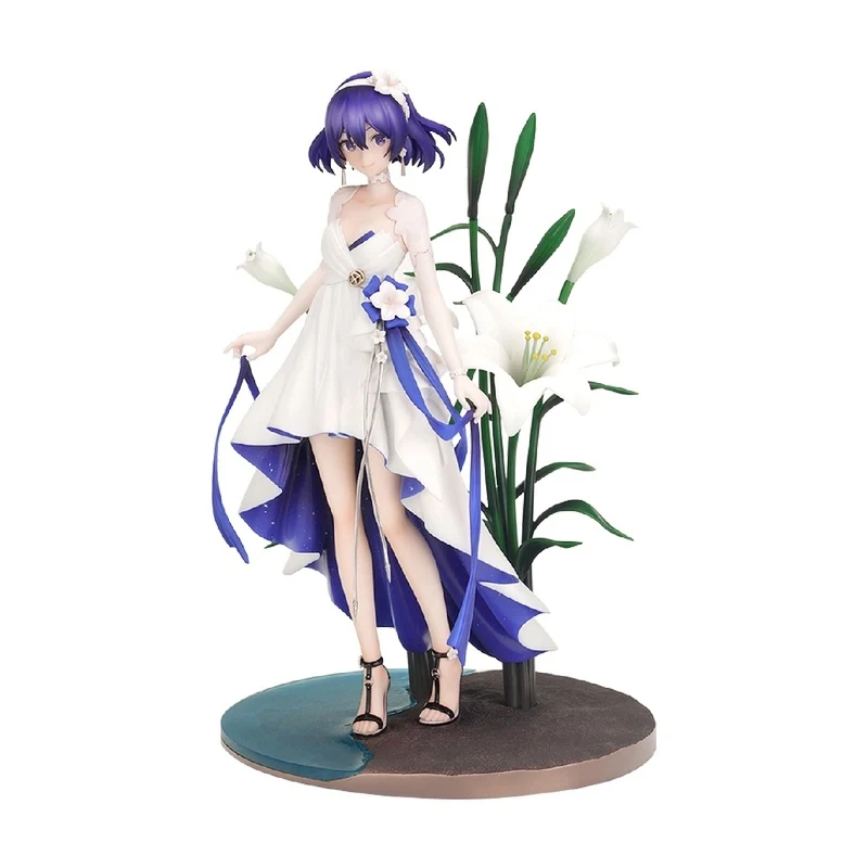 

Фигурка Аниме фигурки героев мультфильма «Honkai Impact 3», масштаб 1/8, фигурка аниме Seele Vollerei, милая девочка, лилия 23 см, игрушки, оригинальная пода...