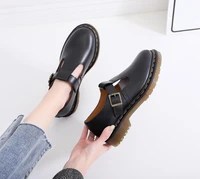 2020 shoes women leather mary jane shoes thick bottom flat platform oxfords shoes spring autumn causal women shoes flats oxfords