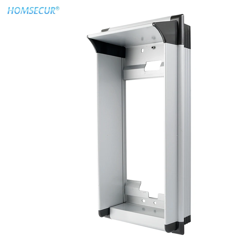 Enclosure Bracket HOMSECUR " TFT Видеодомофон Система с RFID наружного блока для 2 квартир XM701+ XC111-2 - Цвет: Enclosure Bracket