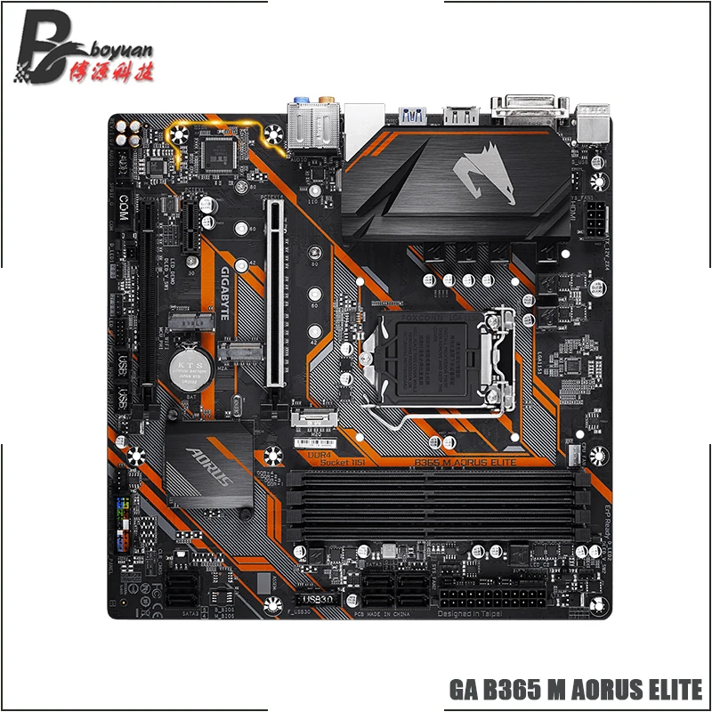 Процессор Intel Core i5 9400F + GIGABYTE GA B365M AORUS ELITE материнская плата подходит для ЦП LGA 1151