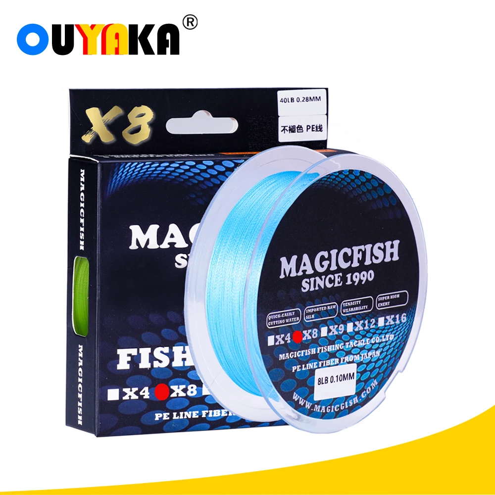 

New Fishing Line X8 Linha Multifilamento Pe 100M Trenzado Braided 8 Strands Pesca Accesorios Mar Hilo Trenzado Carpe Fish Angeln