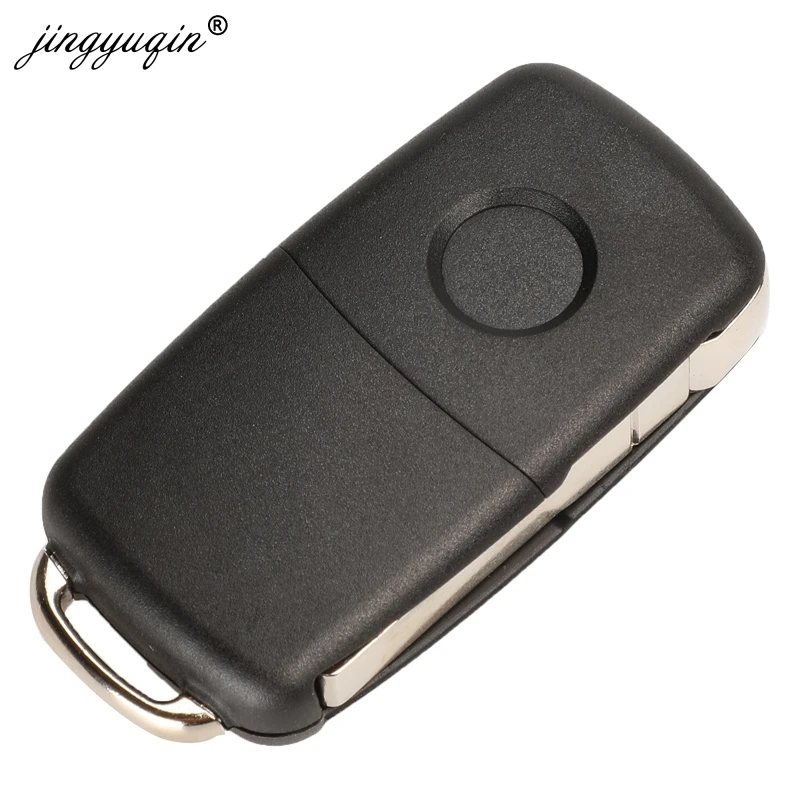 Jingyuqin 3 кнопки дистанционного ключа подходит для VW Caddy Eos Golf Jetta Beetle Polo Up Tiguan Touran 5K0837202AD 5K0 837 202 AD