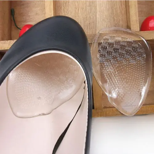 

1 пара 3/4 гелевые женские стельки для высоких каблуков, стельки для плоскостопия, прозрачные мягкие стельки для обуви, вставки для ухода за н...